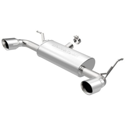 Magnaflow M6615178 Performance Exhaust System - 4 in. Main Piping Diameter, Dual, Split Rear, Natural, Stainless Steel