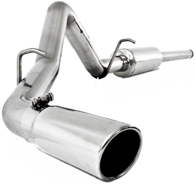 MBRP M79S5054409 XP Exhaust System - 4 in. Main Piping Diameter, Single, Behind the rear tire, Aluminized, Aluminized Steel, 50-State Legal