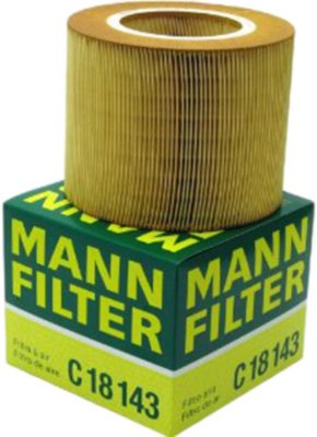 Mann-Filter MANC18143 Air Filter - Paper, Dry, Disposable, Direct Fit