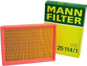 Mann-Filter MANC251141 Air Filter - Synthetic, Dry, Disposable, Direct Fit