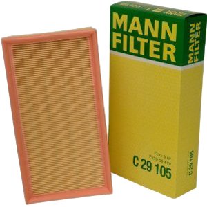 Mann-Filter MANC29105 Air Filter - Paper, Dry, Disposable, Direct Fit
