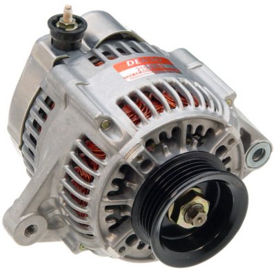 Denso NP2100102 Alternator - Factory Finish, Direct Fit, 70