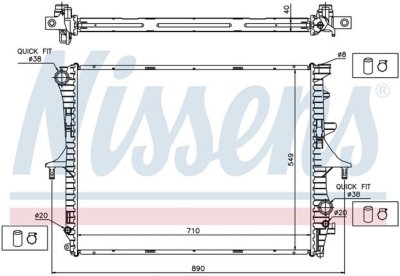 Nissens Radiator