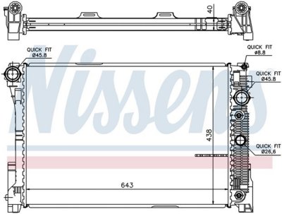 Nissens Radiator