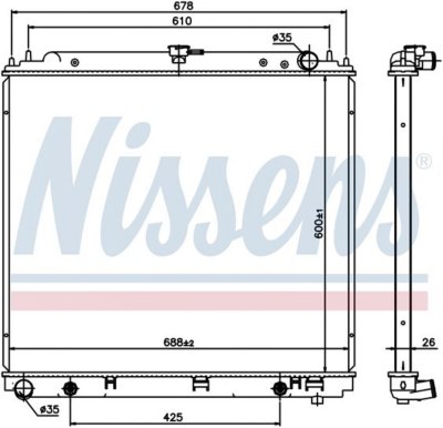 Nissens Radiator