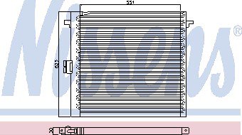Nissens A/C Condenser