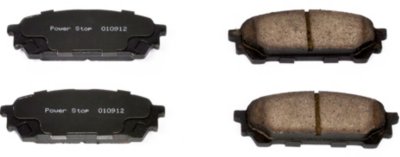Powerstop P15161004 Z16 Evolution Brake Pad Set - Ceramic, Direct Fit