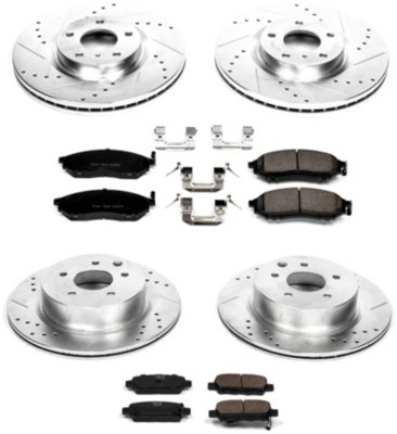 PowerStop Brake Kit | 2012–2013 Infiniti M35h (KOE6237)