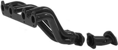 Pacesetter P40701102 Quik-Trip Headers - Painted Black, Mild Steel, 4-1, 49-State Legal - no CA shipments, Direct Fit