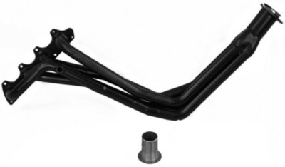 Pacesetter P40701115 Quik-Trip Headers - Painted Black, Mild Steel, 4-1, 49-State Legal - no CA shipments, Direct Fit