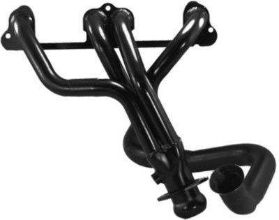 Pacesetter P40701138 Quik-Trip Headers - Painted Black, Mild Steel, 4-1, 50-State Legal, Direct Fit