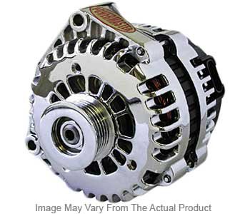 Powermaster P66378011 GM High-Performance Alternator - Chrome, GM CS130, Direct Fit, 140, Internal