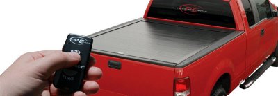 Pace Edwards P77BLD87A08 Bedlocker Tonneau Cover - Powdercoated Black, Retractable, Hard Cover, Direct Fit