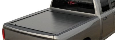 Pace Edwards P77FMD87A08 Full-Metal Jackrabbit Tonneau Cover - Powdercoated Black, Retractable, Hard Cover, Direct Fit