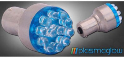 Plasmaglow PMG1157LEDR Light Bulb - Red, Direct Fit