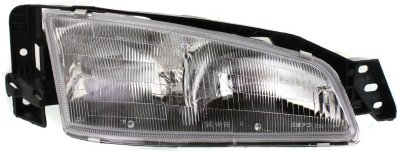 ReplaceXL R-20-1938-00 Headlight - Clear Lens, Composite, DOT, SAE compliant, Direct Fit