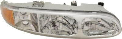 ReplaceXL R-20-5673-00Q Headlight - Clear Lens, Composite, CAPA Certified, DOT, SAE Compliant, Direct Fit