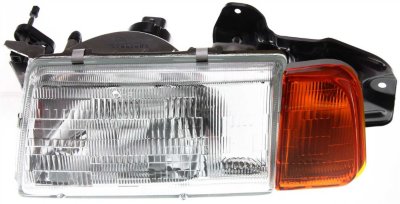 ReplaceXL R-3181102LAS Headlight - Clear Lens, Composite, DOT, SAE compliant, Direct Fit