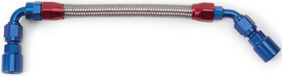 Russell R62651108 Fuel Line - Braided stainless steel, Direct Fit