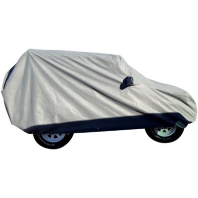 Rampage R921205 Breathable 4-Layer Car Cover - Gray, Polypropylene, Outdoor, Direct Fit