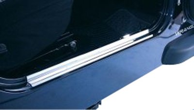 Rampage R927416 Door Sill Protector - Stainless Steel