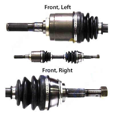 Replacement Chassis Axle Assembly