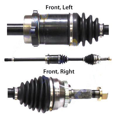 Replacement Chassis Axle Assembly