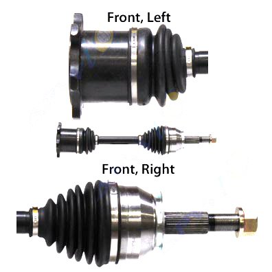 Replacement Chassis Axle Assembly