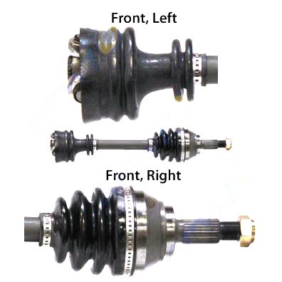 Replacement Chassis Axle Assembly