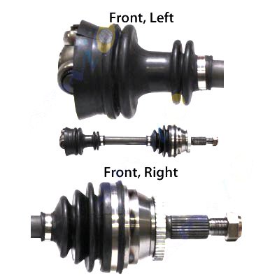 Replacement Chassis Axle Assembly