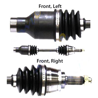 Replacement Chassis Axle Assembly