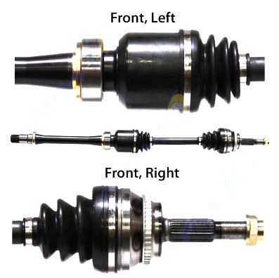 Replacement Chassis Axle Assembly
