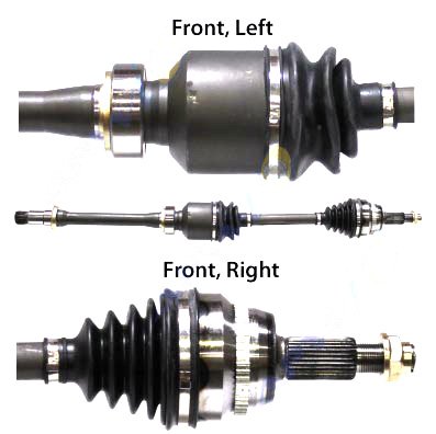 Replacement Chassis Axle Assembly