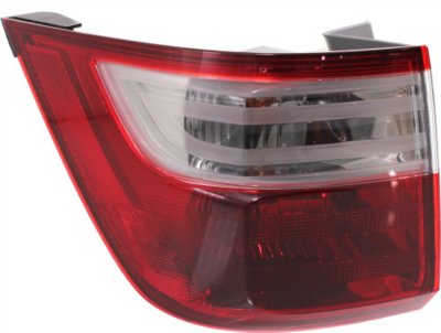 2013 honda odyssey tail light replacement