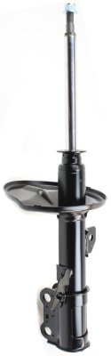 Replacement REPL280505 Shock Absorber and Strut Assembly - Black, Twin-tube, Strut assembly, Direct Fit
