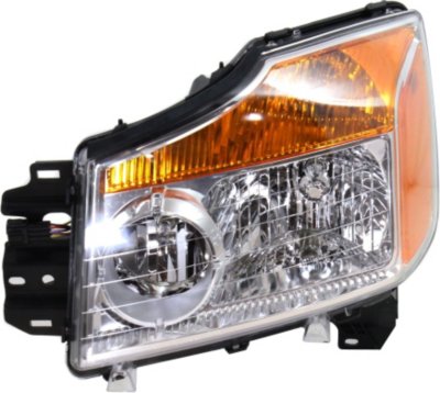 2008 Nissan titan headlight replacement #2