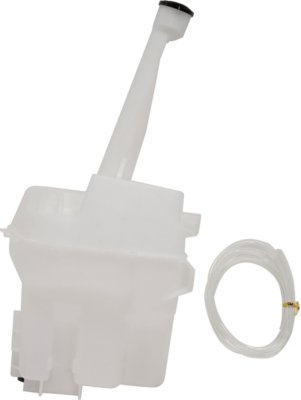 Replacement REPT370506 Washer Reservoir - Natural, Plastic, Direct Fit, With Motor