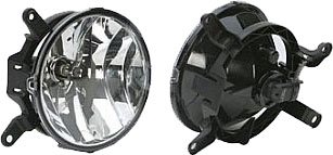 Street Scene S8395030090 Driving Light - 6.5 in. Diameter, Clear Lens, Glass lens, Direct Fit, With Bulb(s)