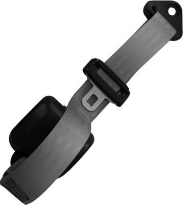 Seatbelt Solutions SBL97066005 Seat Belt - Gray, 3-Point, Direct Fit