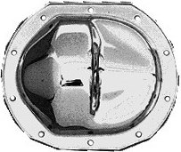 Transdapt T379293 Differential Cover - Chrome, Steel, Direct Fit