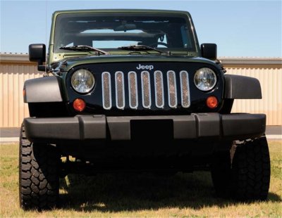 UPC 609579006965 product image for 2007-2014 Jeep Wrangler (JK) Billet Grille T-Rex Jeep Billet Grille 54481 07 08  | upcitemdb.com