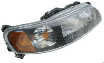 APA, URO Parts URO8693564 Headlight - Clear Lens, Composite, DOT, SAE compliant, Direct Fit