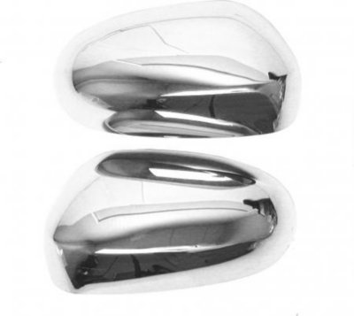 APA, URO Parts UROCMSTYPE Mirror Cover - Chrome, Plastic, Direct Fit