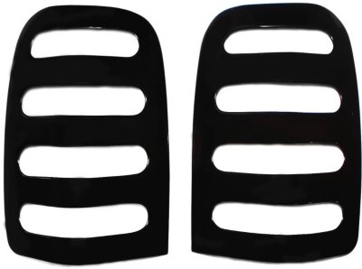 All Sales V161538 Originals Tail Light Cover - Black, Plastic, Slotted, Direct Fit