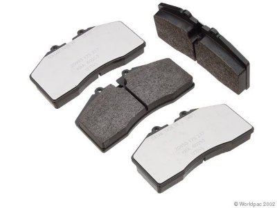 Pagid W0133-1610684 Brake Pad Set - Semi-metallic, Direct Fit