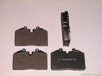 Pagid W0133-1616365 Brake Pad Set - Semi-metallic, Direct Fit