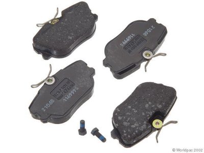 Textar W0133-1616633 Brake Pad Set - Semi-metallic, Direct Fit