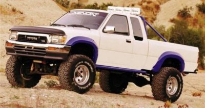 xenon toyota pickup flares #3