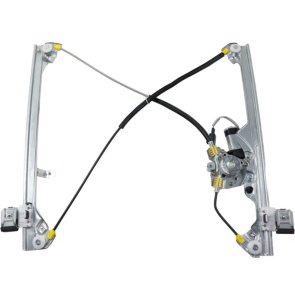 Front, Driver Side Power Window Regulator, With Motor Front, Driver Side Power Window Regulator, With Motor
