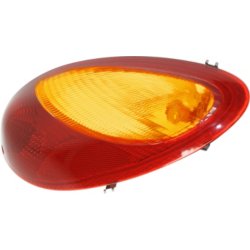 New LH=RH Side Clear and Red Back Up Light Lens For PT Cruiser 2001-2005
